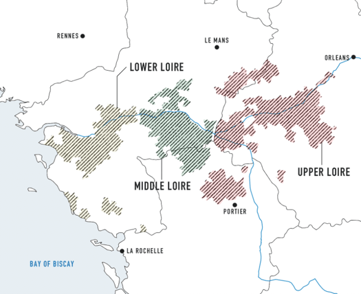 Map of Loire