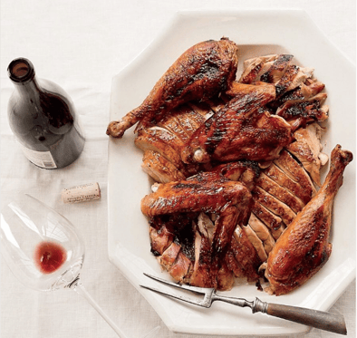 poultry and wine