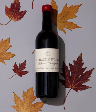 bottle of I brand cabernet 